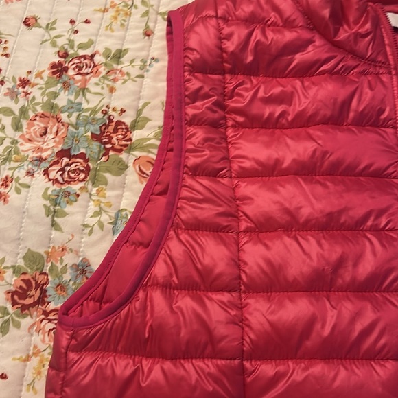 Joylab Pink Puffer Vest Womens Size Large - Picture 4 of 7